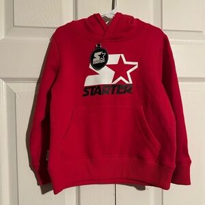 NWT Starter Kids Red Hoodie